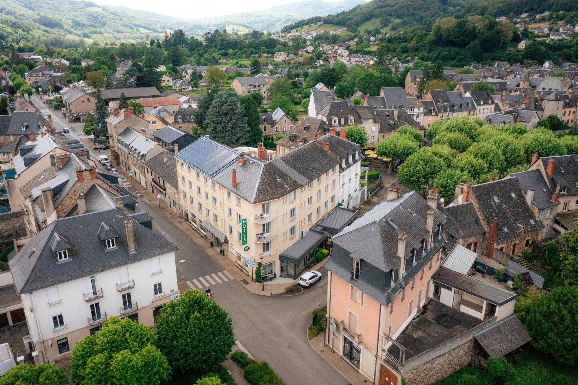 Logis Hotel Restaurant De France Saint-Geniez-d'Olt Exterior foto